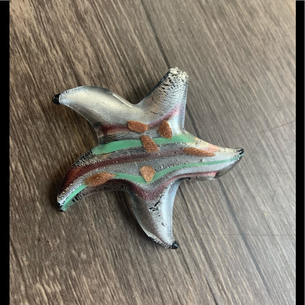 Glass blown pendent